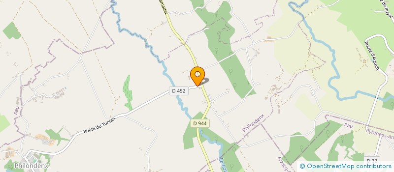 localisation de l'entreprise MADAME YVETTE GAYE  BATS