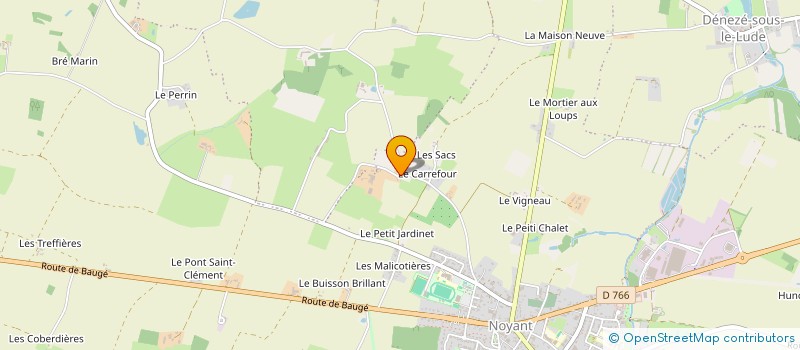 localisation de l'entreprise MADAME YVETTE GENDRON à NOYANT-VILLAGES