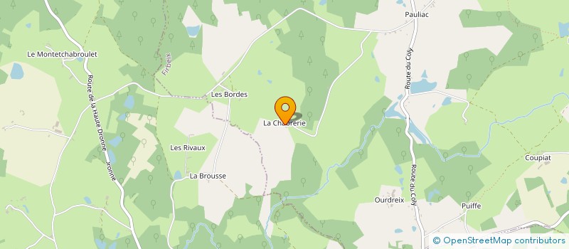 localisation de l'entreprise MADAME YVETTE GRANDVEAUD  FIRBEIX