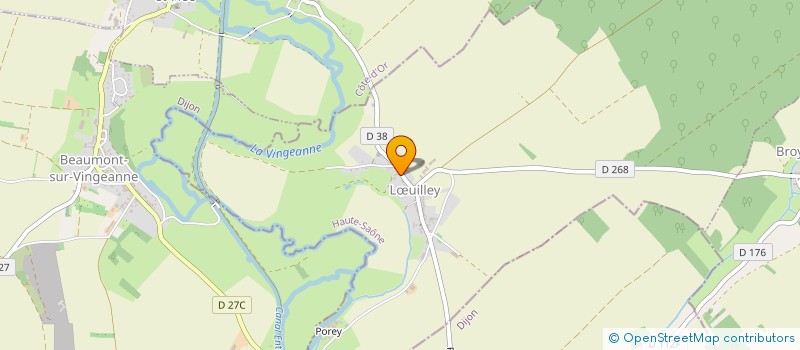 localisation de l'entreprise MADAME YVETTE GUENOT  LUILLEY