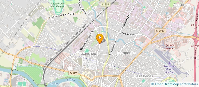 localisation de l'entreprise MADAME YVETTE GUIRADO  MONTAUBAN