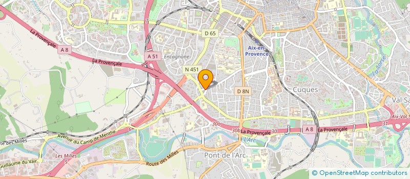 localisation de l'entreprise MADAME YVETTE HERNANDEZ à AIX-EN-PROVENCE