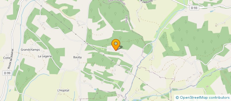 localisation de l'entreprise MADAME YVETTE LACOMBE  SAINT-SULPICE-DE-ROUMAGNAC