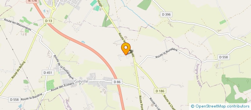 localisation de l'entreprise MADAME YVETTE LAFORET  SAINT-AMAND-VILLAGES