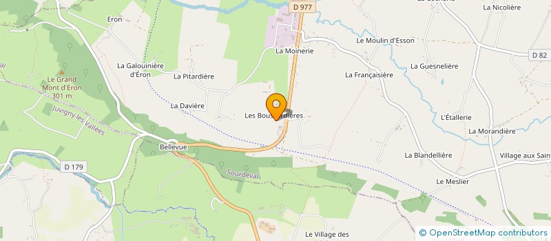 localisation de l'entreprise MADAME YVETTE LAIR à SOURDEVAL