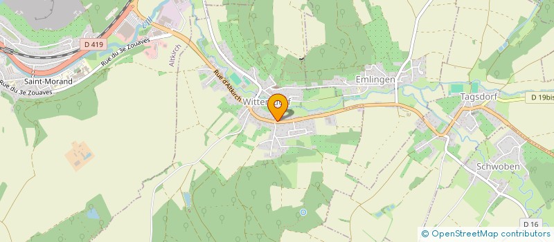 localisation de l'entreprise MADAME YVETTE LANDAUER  TAGSDORF