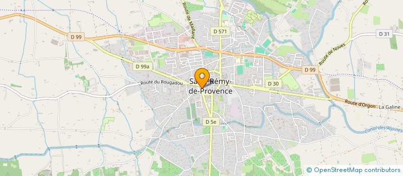 localisation de l'entreprise MADAME YVETTE LAPEYRE  SAINT-REMY-DE-PROVENCE