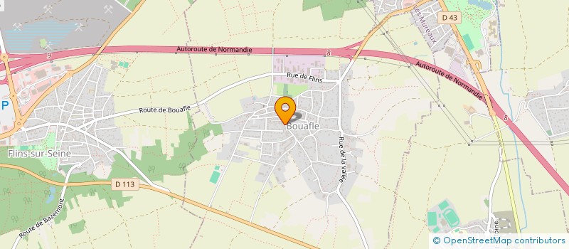 localisation de l'entreprise MADAME YVETTE LARHER à BOUAFLE