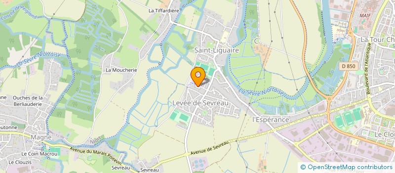localisation de l'entreprise MADAME YVETTE LEMAIRE à NIORT