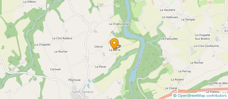 localisation de l'entreprise MADAME YVETTE LEMARCHAND  JUGON-LES-LACS