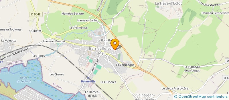 localisation de l'entreprise MADAME YVETTE LEPETIT à BARNEVILLE-CARTERET