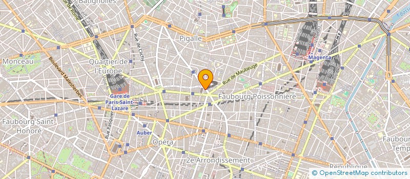 localisation de l'entreprise MADAME YVETTE LEROY à PARIS