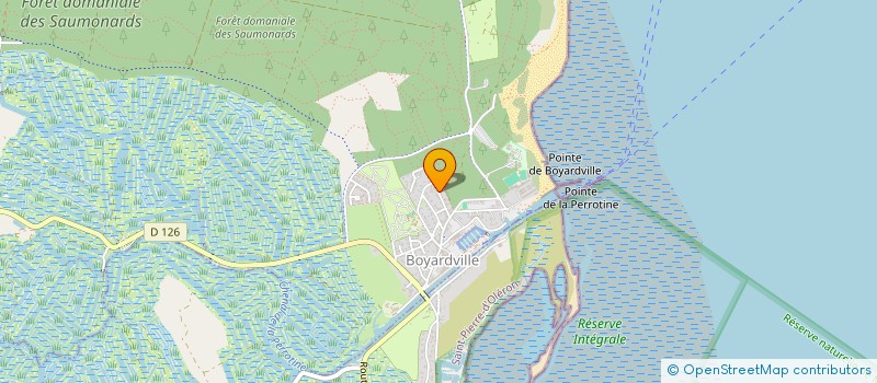 localisation de l'entreprise MADAME YVETTE LETERTRE  SAINT GEORGES D'OLERON