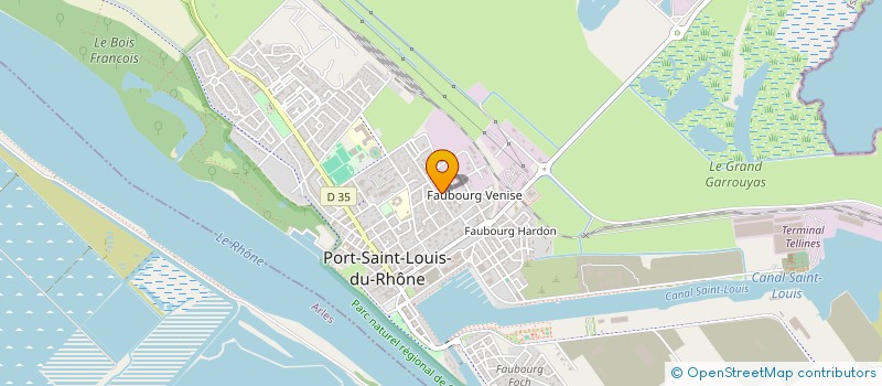 localisation de l'entreprise MADAME YVETTE LIEVRE à PORT-SAINT-LOUIS