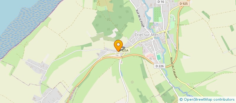 localisation de l'entreprise MADAME YVETTE LISSOT  CRIEL-SUR-MER