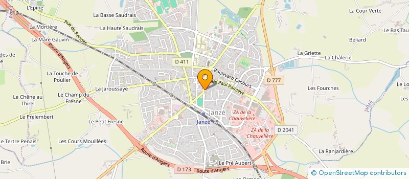 localisation de l'entreprise MADAME YVETTE LOUIN  JANZE