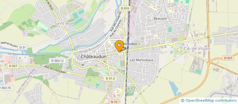 localisation de l'entreprise MADAME YVETTE LUTTON à CHATEAUDUN