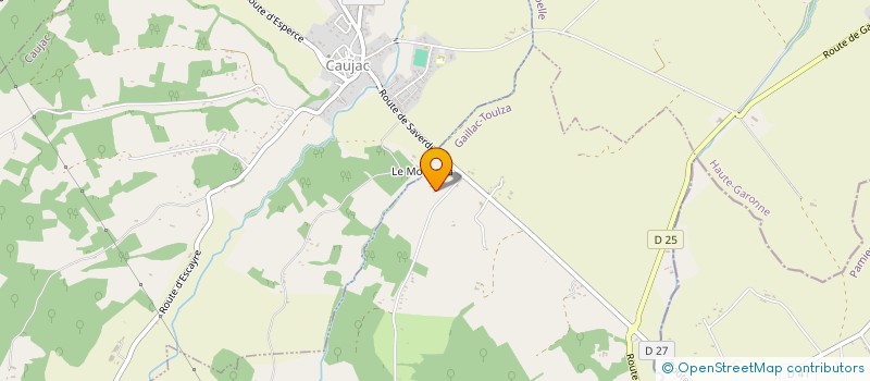 localisation de l'entreprise MADAME YVETTE MACHARD à GAILLAC-TOULZA