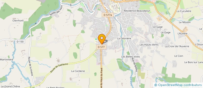 localisation de l'entreprise MADAME YVETTE MARIE à VIRE-NORMANDIE