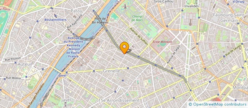 localisation de l'entreprise MADAME YVETTE MAURY  PARIS