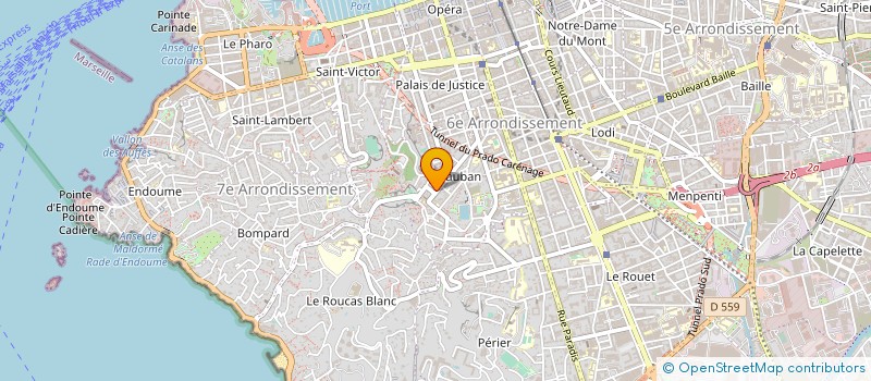 localisation de l'entreprise MADAME YVETTE MAZELLA à MARSEILLE