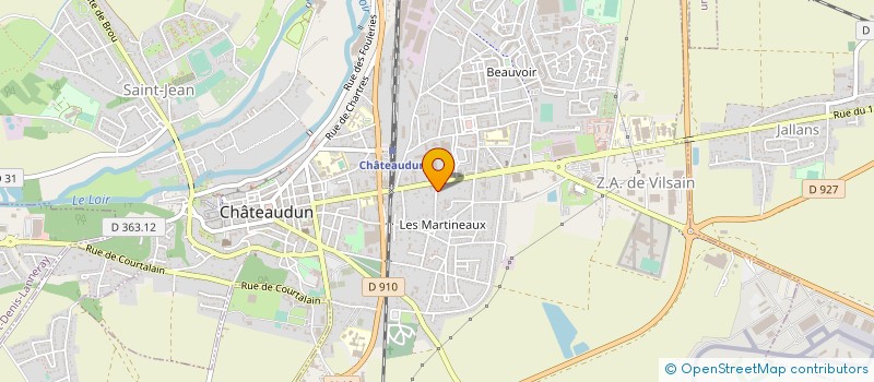 localisation de l'entreprise MADAME YVETTE MERCIER à CHATEAUDUN