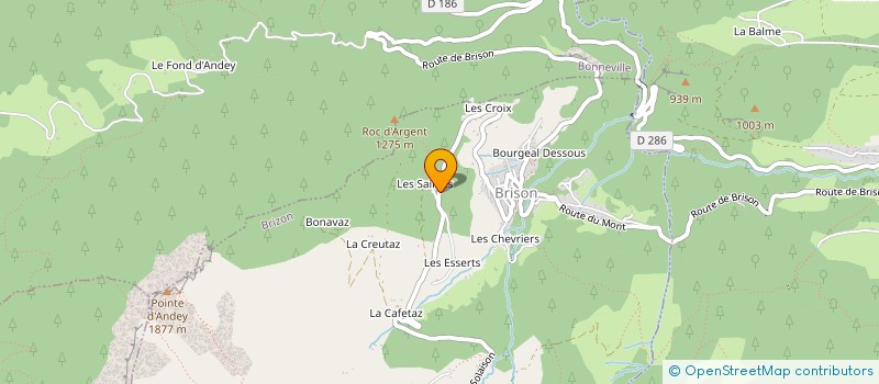 localisation de l'entreprise MADAME YVETTE MOENNE-LOCCOZ  BRIZON