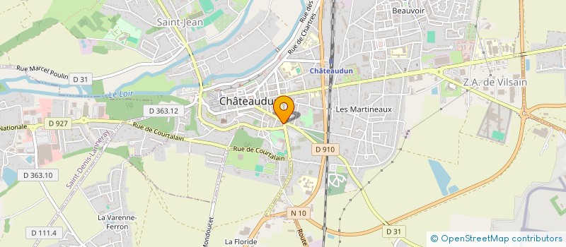 localisation de l'entreprise MADAME YVETTE MOK à CHATEAUDUN