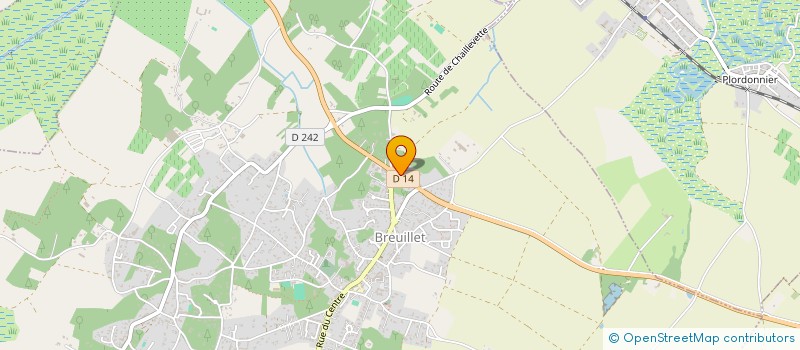 localisation de l'entreprise MADAME YVETTE MOLLIER  BREUILLET