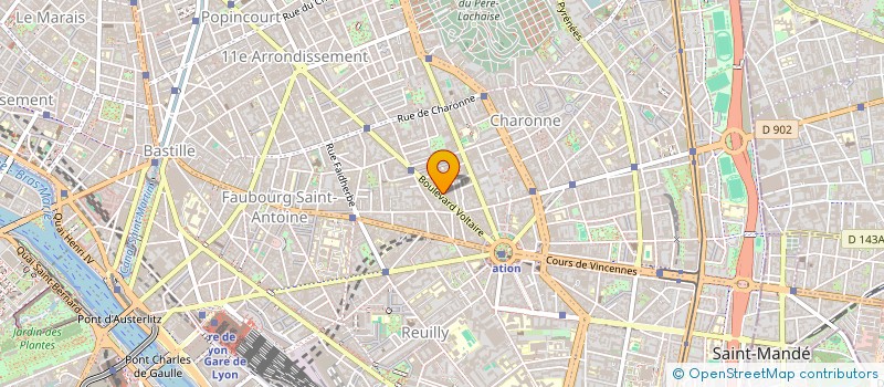 localisation de l'entreprise MADAME YVETTE MONIER  PARIS