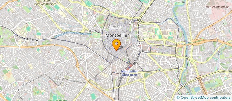 localisation de l'entreprise MADAME YVETTE MONTELON à MONTPELLIER