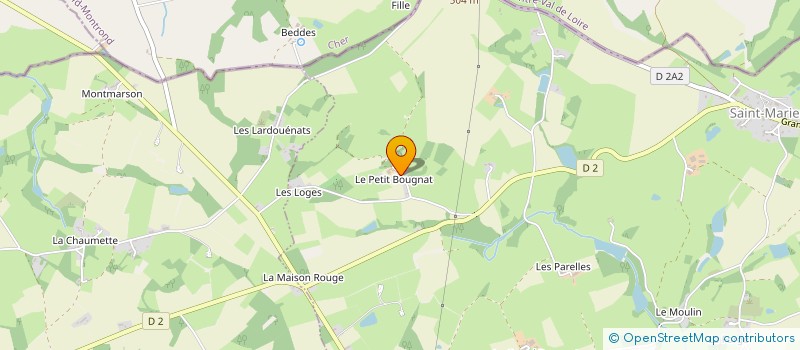 localisation de l'entreprise MADAME YVETTE MUMFORD  SAINT-MARIEN