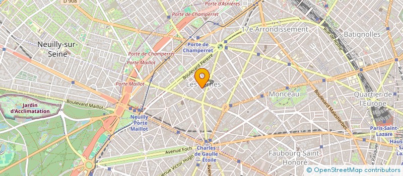 localisation de l'entreprise MADAME YVETTE NATHALIE PIRES  PARIS