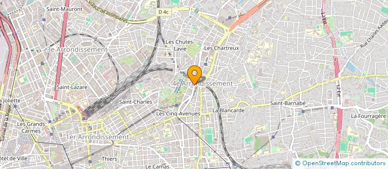 localisation de l'entreprise MADAME YVETTE NENDA FONKOUA à MARSEILLE