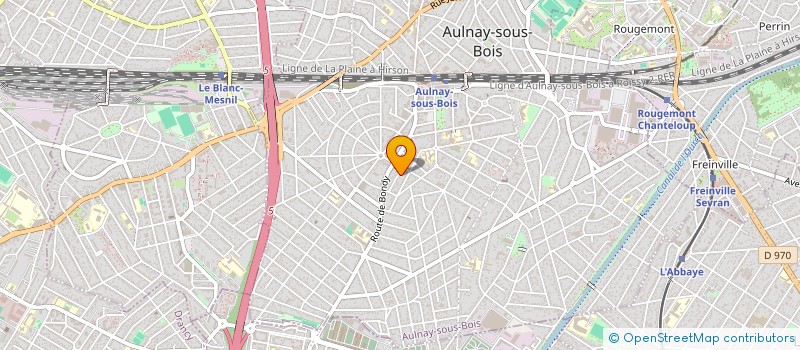 localisation de l'entreprise MADAME YVETTE NSI EMVO à AULNAY-SOUS-BOIS