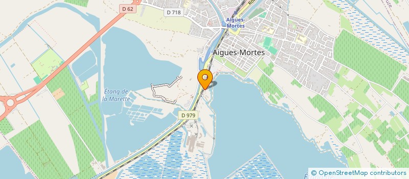 localisation de l'entreprise MADAME YVETTE PAGES  AIGUES-MORTES