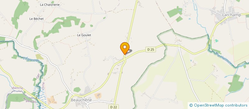 localisation de l'entreprise MADAME YVETTE PASSAYS à TINCHEBRAY-BOCAGE