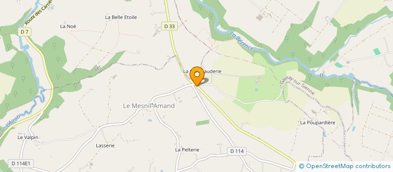 localisation de l'entreprise MADAME YVETTE PERONNE à GAVRAY-SUR-SIENNE