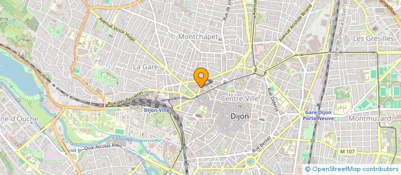 localisation de l'entreprise MADAME YVETTE PETETIN à DIJON