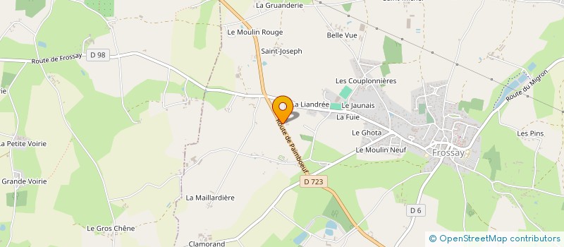 localisation de l'entreprise MADAME YVETTE PIGOT  CHAUMES-EN-RETZ