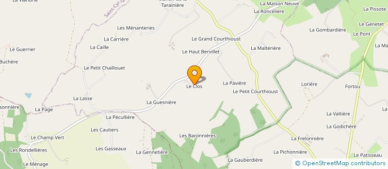 localisation de l'entreprise MADAME YVETTE PITOT à PERCHE-EN-NOCE