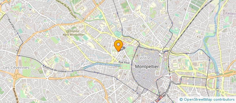 localisation de l'entreprise MADAME YVETTE PUJOL à MONTPELLIER
