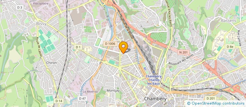 localisation de l'entreprise MADAME YVETTE RATTIN  MONTAGNOLE