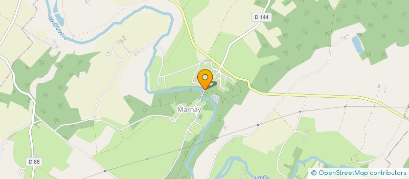 localisation de l'entreprise MADAME YVETTE ROUSSEAU  MARNAY