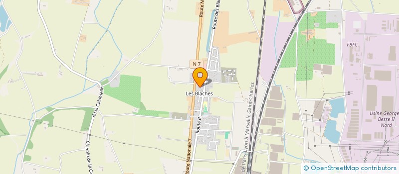 localisation de l'entreprise MADAME YVETTE ROUSTANT  LA GARDE ADHEMAR