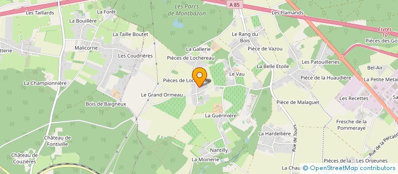 localisation de l'entreprise MADAME YVETTE SARD  ESVRES