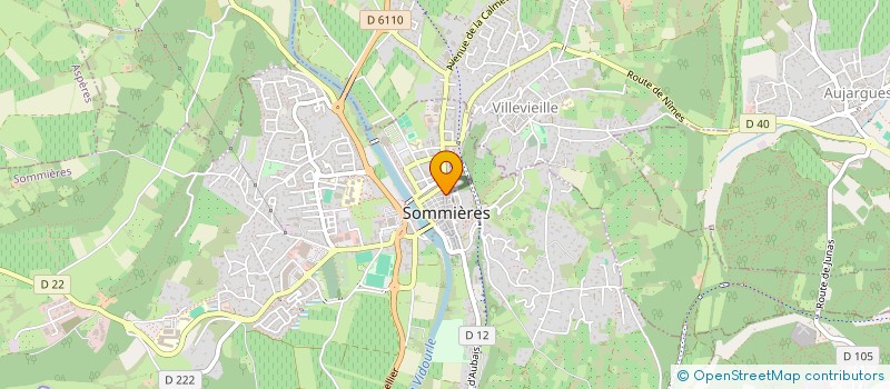 localisation de l'entreprise MADAME YVETTE SEDAT à SOMMIERES