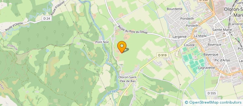 localisation de l'entreprise MADAME YVETTE THAMTHAM  OLORON-SAINTE-MARIE