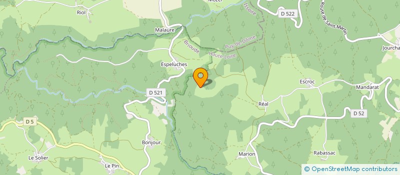 localisation de l'entreprise MADAME YVETTE TROCELLIER  SAINT-DIDIER-SUR-DOULON