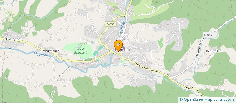 localisation de l'entreprise MADAME YVETTE TURC  DIEULEFIT